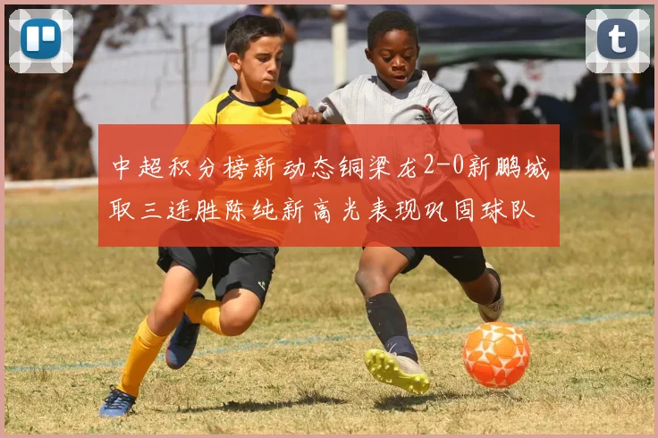 中超积分榜新动态铜梁龙2-0新鹏城取三连胜陈纯新高光表现巩固球队不败战绩